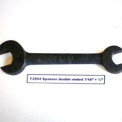 F2894 Spanner Double Ended 7/16" + 1/2"
