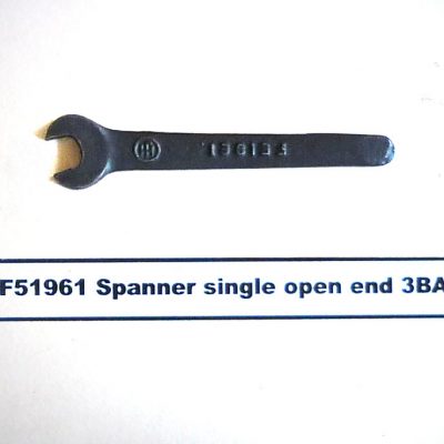 F51961 Spanner Single Open End 3BA