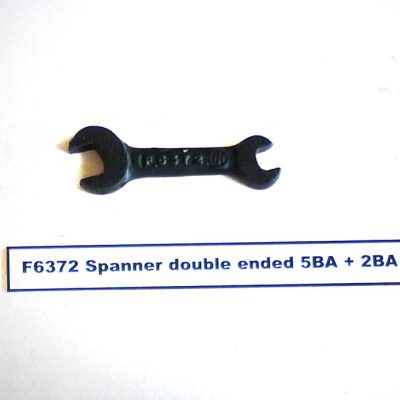 F6372 Spanner Double Ended 5BA + 2BA