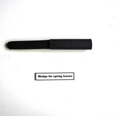 Wedge for Spring Leaves