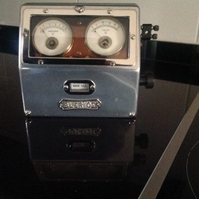 Bleriot Lighting Switch Box & Amp/Volt Metre - Original