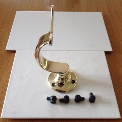 Klaxon Horn Running Board Brackets