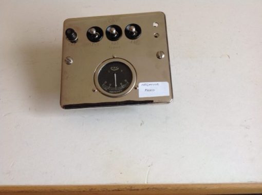 C.A.V. Switch Box With Amp Metre - Original Restored
