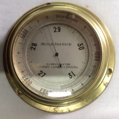 Original Motor Anaroid by Curry & Baxton