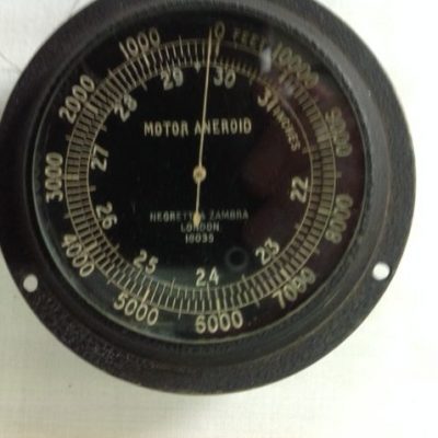 Original Motor Anaroid by Negretti & Zambra