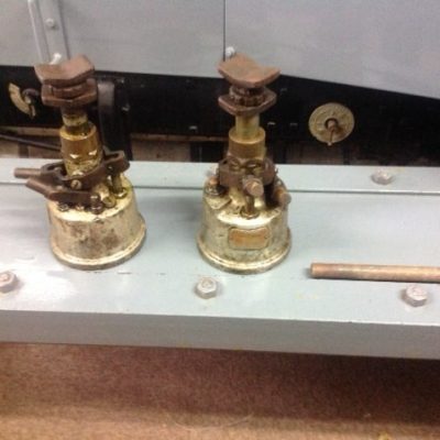 Lucas Hydraulic Double Lift Jack. Circa 1914