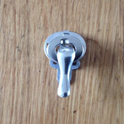 Interior Door Flap/Pocket Catchers in Solid Nickel